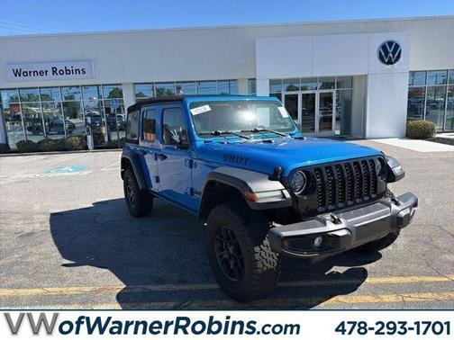 Hydro Blue Pearl 2024 Jeep Wrangler Sport