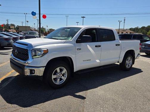 Super White 2020 Toyota Tundra SR5