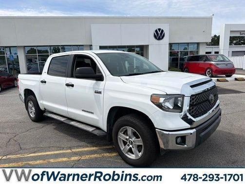 Super White 2020 Toyota Tundra SR5