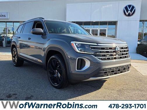 Pure Gray 2026 Volkswagen Atlas 2.0T SE W/TECHNOLOGY