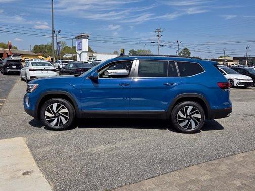 Mountain Lake Blue Metallic 2026 Volkswagen Atlas 2.0T SE W/TECHNOLOGY