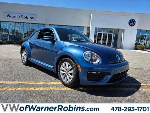 Silk Blue Metallic 2019 Volkswagen Beetle 2.0T S