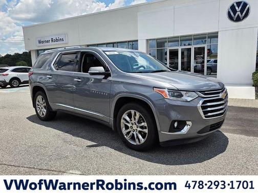 Steel Metallic 2018 Chevrolet Traverse High Country