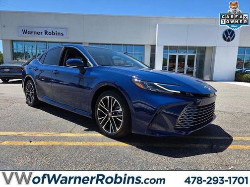 Blue 2026 Toyota Camry XLE