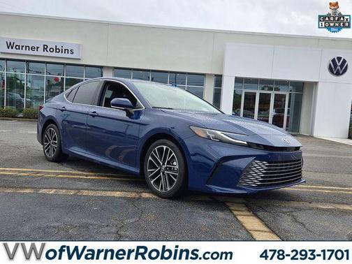 Blue 2026 Toyota Camry XLE