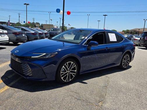 Blue 2026 Toyota Camry XLE