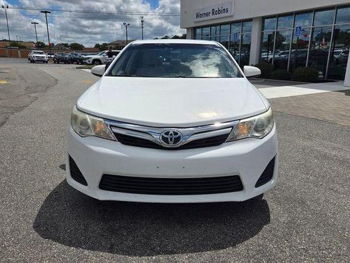 Super White 2012 Toyota Camry LE