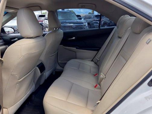 Super White 2012 Toyota Camry LE