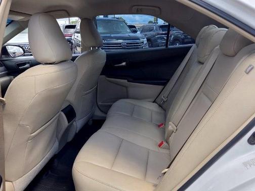 Super White 2012 Toyota Camry LE