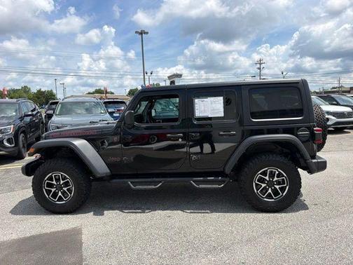 Black 2024 Jeep Wrangler Rubicon