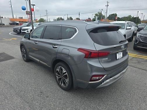 Machine Gray 2020 Hyundai SANTA FE 2.0T Limited