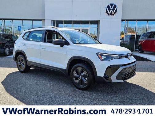 Pure White 2026 Volkswagen Taos 1.5T S