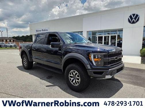 Blue Metallic 2022 Ford F-150 Raptor