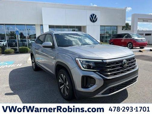 Silver Bird Metallic 2024 Volkswagen Atlas Cross Sport 2.0T SE