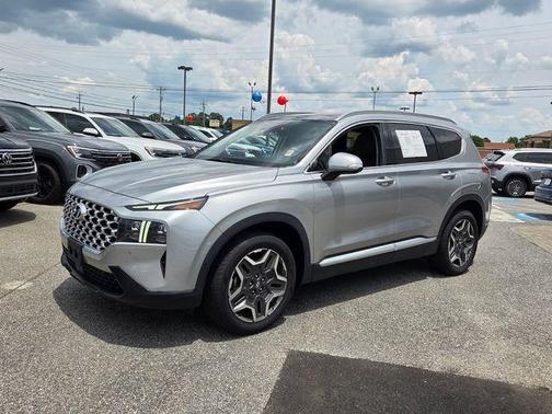 Shimmering Silver 2023 Hyundai SANTA FE Limited