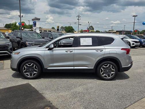 Shimmering Silver 2023 Hyundai SANTA FE Limited