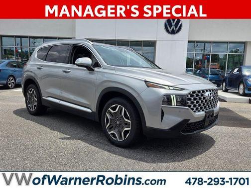 Shimmering Silver 2023 Hyundai SANTA FE Limited