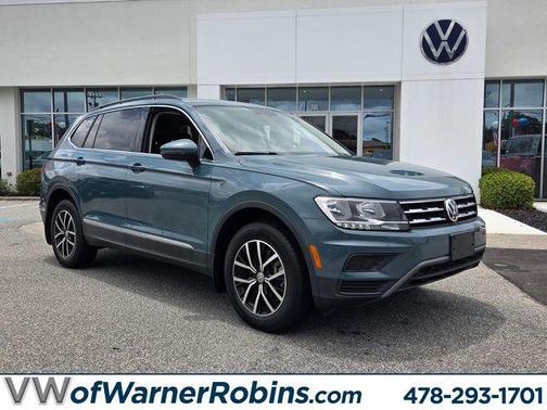 Stone Blue 2021 Volkswagen Tiguan 2.0T SE
