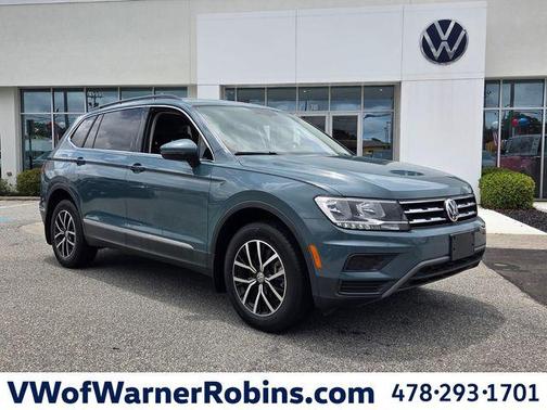 Stone Blue 2021 Volkswagen Tiguan 2.0T SE