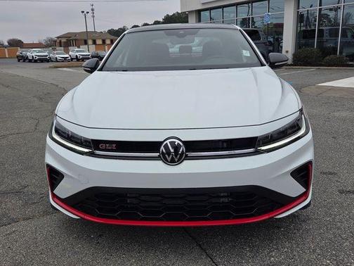 Pure White W/Deep Black Roof 2026 Volkswagen Jetta GLI 2.0T Autobahn