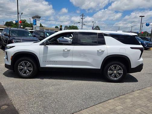 Summit White 2024 Chevrolet Traverse LS
