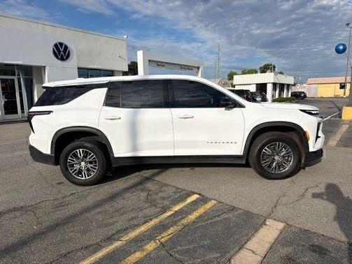 Summit White 2024 Chevrolet Traverse LS