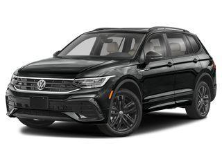 Platinum Gray Metallic 2023 Volkswagen Tiguan 2.0T SE R-Line Black
