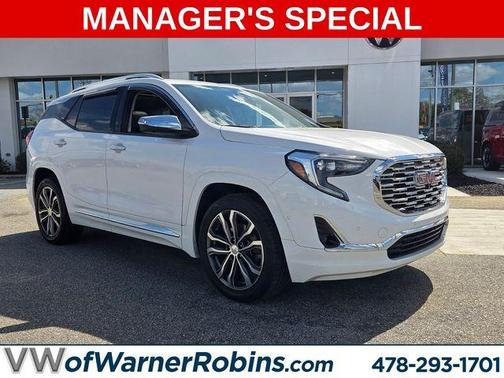 Summit White 2020 GMC Terrain Denali