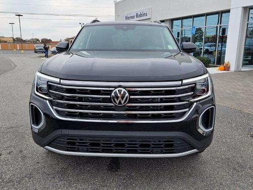 Deep Black Pearl Effect 2026 Volkswagen Atlas 2.0T SE W/TECHNOLOGY