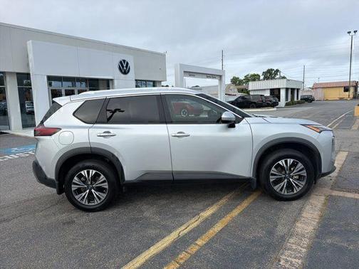 Brilliant Silver 2023 Nissan Rogue SV