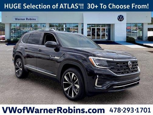 Deep Black Pearl Effect 2026 Volkswagen Atlas 2.0T SEL Premium R-Line