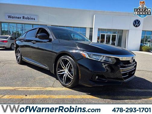 Crystal Black Pearl 2021 Honda Accord Touring 2.0T