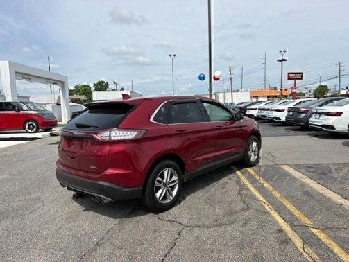 Ruby Red Metallic 2018 Ford Edge SEL