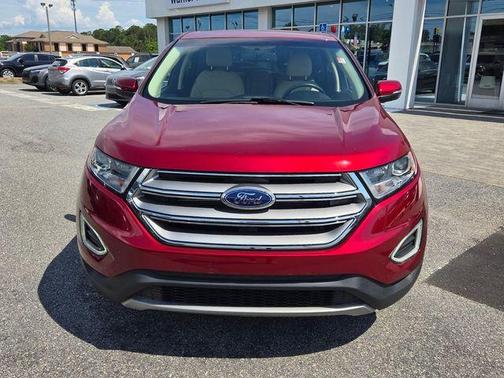 Ruby Red Metallic 2018 Ford Edge SEL