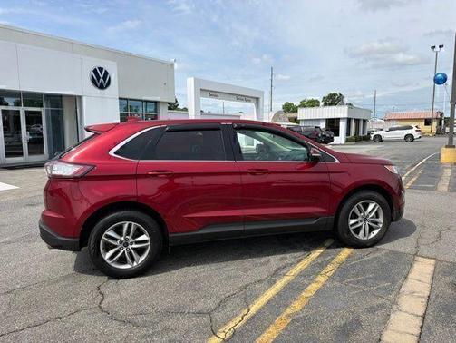 Ruby Red Metallic 2018 Ford Edge SEL