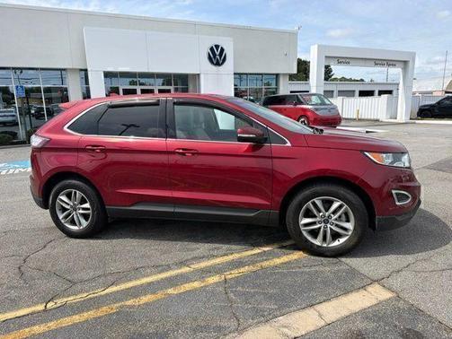 Ruby Red Metallic 2018 Ford Edge SEL