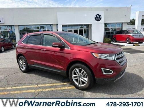 Ruby Red Metallic 2018 Ford Edge SEL