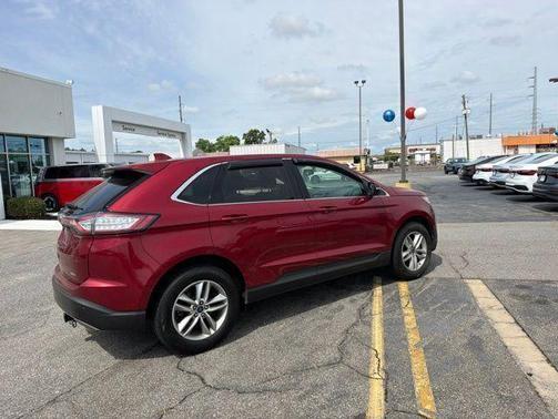 Ruby Red Metallic 2018 Ford Edge SEL