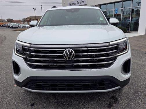 Opal White Pearl 2026 Volkswagen Atlas 2.0T SE W/TECHNOLOGY