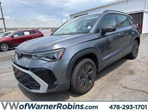 Platinum Gray Metallic 2025 Volkswagen Taos 1.5T S