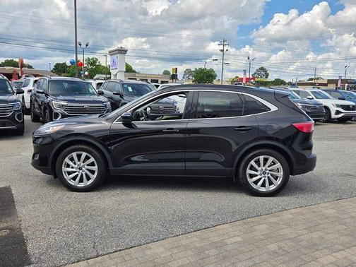 Agate Black 2021 Ford Escape Titanium Hybrid