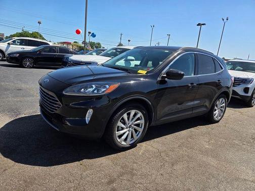 Agate Black 2021 Ford Escape Titanium Hybrid