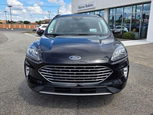 Agate Black 2021 Ford Escape Titanium Hybrid