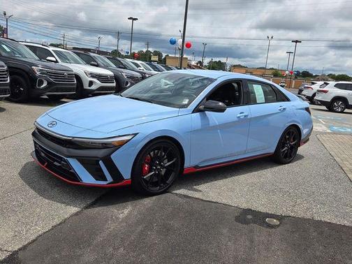Blue 2025 Hyundai ELANTRA N Base