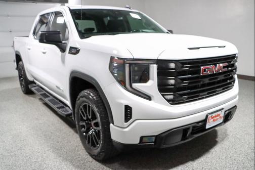 Summit White 2023 GMC Sierra 1500 Elevation