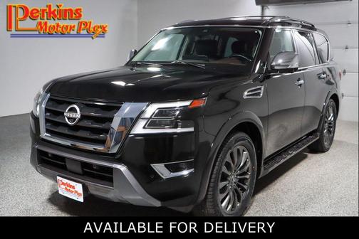 Super Black 2023 Nissan Armada Platinum 4WD