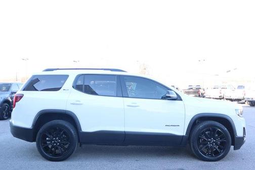 Summit White 2023 GMC Acadia AWD SLT