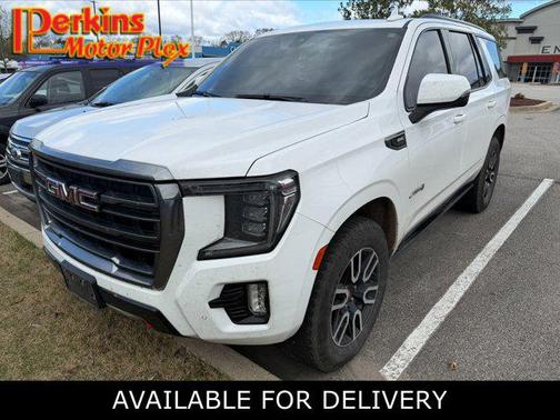 Summit White 2021 GMC Yukon 4WD AT4