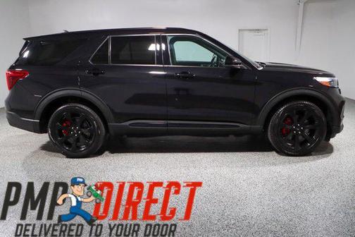 Agate Black Metallic 2022 Ford Explorer ST