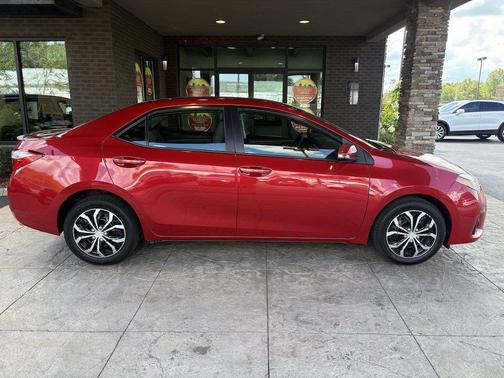 Barcelona Red Metallic 2015 Toyota Corolla S